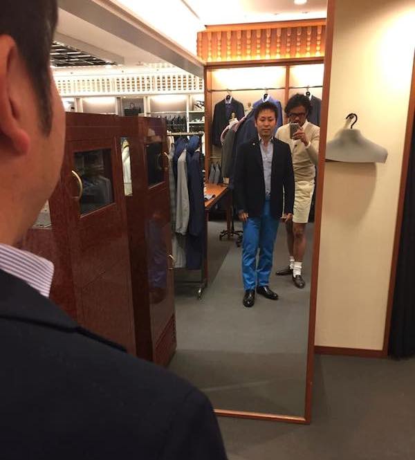 短パンツアー　自分